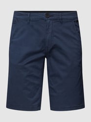 Chino-Shorts mit französischen Eingrifftaschen von Blend Blau - 43