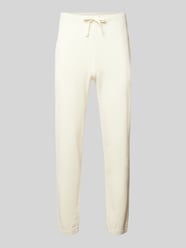 Sweatpants met elastische band, model ‘POPAN’ van Polo Ralph Lauren Beige - 29