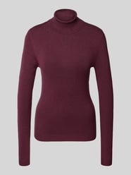 Slim coltrui van viscosemix, model 'GLORY' van Vero Moda Bordeaux - 44