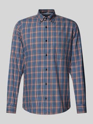 Casual Fit Freizeithemd mit Button-Down-Kragen von OLYMP Level Five Blau - 20