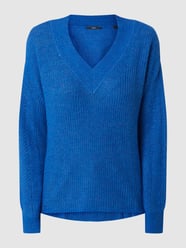 Pullover mit Alpaka-Anteil von Esprit Collection Blau - 5