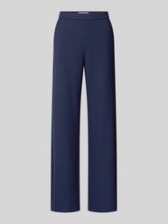 Wide Leg Stoffhose mit Strukturmuster Modell 'PALINA' von Raffaello Rossi Blau - 34