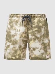 Badehose mit Allover-Muster Modell 'Vail' von Napapijri Beige - 6