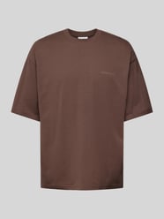 Essentials Oversized T-Shirt von REVIEW Braun - 47