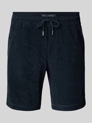 Regular fit sweatshorts van badstof van katoen van Marc O'Polo - 34