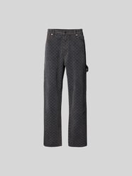 Wide Fit Jeans mit Allover-Print von DAILY PAPER - 28