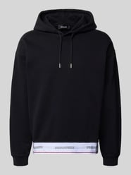 Relaxed Fit Hoodie aus reiner Baumwolle mit elastischem Bund von Dsquared2 Ready to Wear - 4