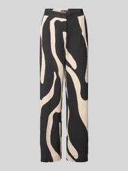 Stoffhose aus Viskose-Mix im Allover-Look Modell 'NIKITA' von MANGO - 46