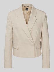 Blazer mit Brustleistentasche Modell 'Jaleto' von BOSS Beige - 5