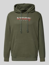 Bluza z kapturem o kroju regular fit z czystej bawełny od Tommy Jeans - 6
