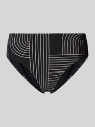 Figi bikini z graficznym wzorem model 'LINE SET' od WATERCULT - 12