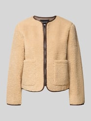 Fleecejack met ritssluiting, model 'Asanne' van B.Young Beige - 40