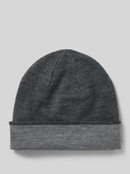 Beanie mit Label-Detail Modell 'ECLIPSE' von Barts Grau - 25