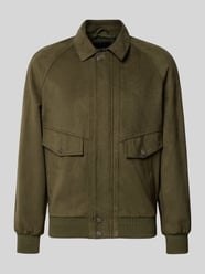 Kurtka w imitacji zamszu model 'AVIATOR' od GUESS - 38