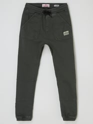 Joggingbroek met stretch, model 'Certaldo' van VINGINO Groen - 14