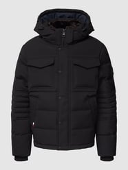 Steppjacke mit Label-Detail Modell 'UTILITY BOMBER' von Tommy Hilfiger Schwarz - 41