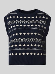 Boxy Fit Pullunder aus reiner Schurwolle Modell 'SAVANA' von Weekend Max Mara - 8
