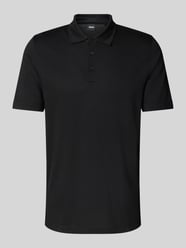 Slim Fit Poloshirt mit Label-Detail Modell 'Press' von BOSS - 42