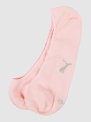 Füßlinge mit Stretch-Anteil im 2er-Pack von Puma Rosa - 1