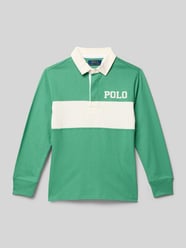 Bluza z kołnierzykiem typu kent model ‘RUGBY’ od Polo Ralph Lauren Teens - 26