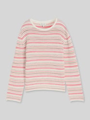 Sweter o kroju regular fit z czystej bawełny od Tom Tailor - 8