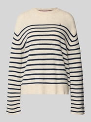 Sweter z dzianiny o kroju regular fit z czystej wełny od Tommy Hilfiger - 45