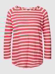 Longsleeve mit Streifenmuster von Rich & Royal Rosa - 15