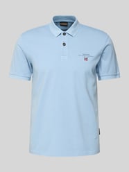 Regular Fit Poloshirt mit Label-Stitching Modell 'elbas' von Napapijri - 24
