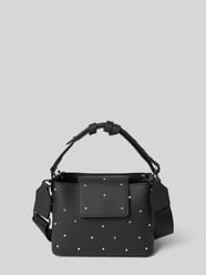 Handtasche mit Strasssteinbesatz Modell 'Spläshini' von GASTON LUGA - 16