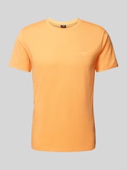 T-Shirt in unifarbenem Design Modell 'Alphis' von JOOP! Jeans Orange - 20