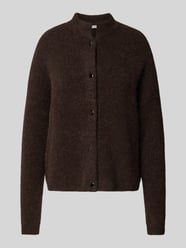 Cardigan mit Turtleneck Modell 'Alpha' von Gestuz Braun - 11