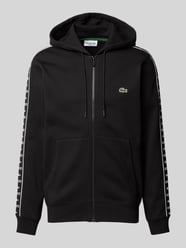 Sweatjacke mit Kapuze von Lacoste Schwarz - 44