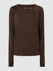 Longsleeve mit Raglanärmeln von Röhnisch Braun - 15