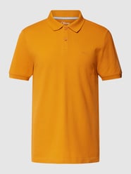 Regular Fit Poloshirt mit Label-Stitching von s.Oliver RED LABEL Orange - 41