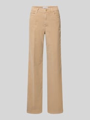 Corduroy broek met 5-pocketmodel, model 'Lara' van Angels Beige - 34