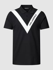 Poloshirt met logoprint van Karl Lagerfeld Beachwear - 2