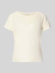 T-shirt met boothals model 'LALOOM' van American Vintage - 12