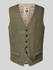 Gilet met linnen, model 'Mitch' van CG - Club of Gents - 15