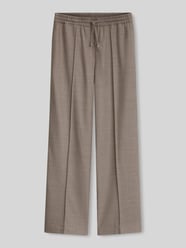 Regular Fit Hose mit High Waist von BOSS Beige - 10