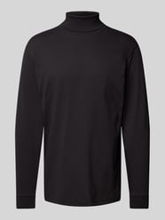 Longsleeve mit Rollkragen von RAGMAN Schwarz - 29