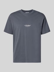 damski t-shirt o kroju regular fit z nadruk z logo model 'Soho' od JACK & JONES - 36
