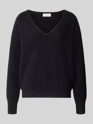 Sweter z dzianiny z dodatkiem lnu model 'DAMSVILLE' od American Vintage - 40