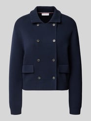 Strickjacke mit doppelreihiger Knopfleiste von Tommy Hilfiger - 7