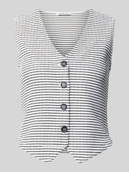 Slim Fit Weste aus Baumwoll-Mix von Tom Tailor Denim - 7