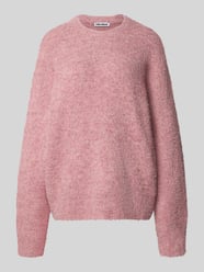 Pullover mit Bouclé-Garn-Struktur von REVIEW Pink - 17