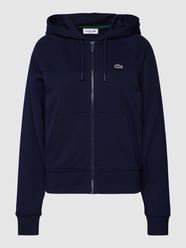 Sweatjacke mit Logo-Patch von Lacoste Sport Blau - 23