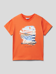 T-Shirt mit Motiv-Print von Mayoral Orange - 48