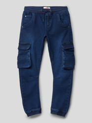 Cargobroek met stretch, model 'CAMILLO' van VINGINO Blauw - 6