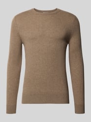 Regular Fit Strickpullover aus reinem Kaschmir von Profuomo - 8