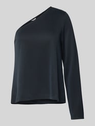 Longsleeve mit One-Shoulder-Träger Modell 'June' von mbyM Schwarz - 5